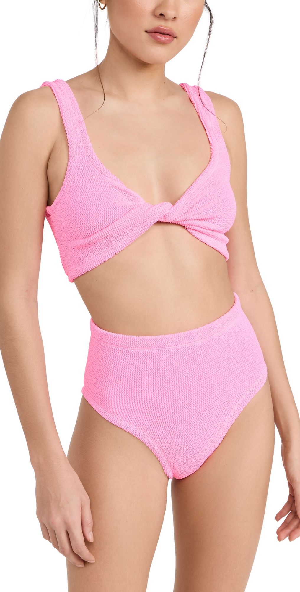 Hunza G Jamie Bikini Set Bubblegum One Size