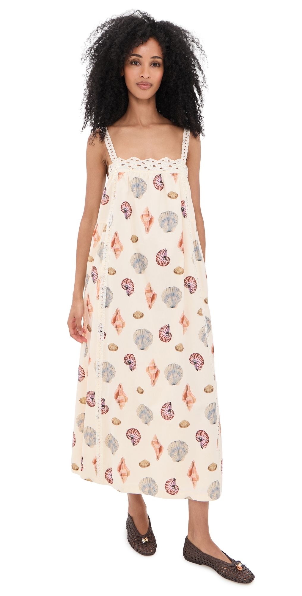 Bailey Rose Shell Dress Cream M