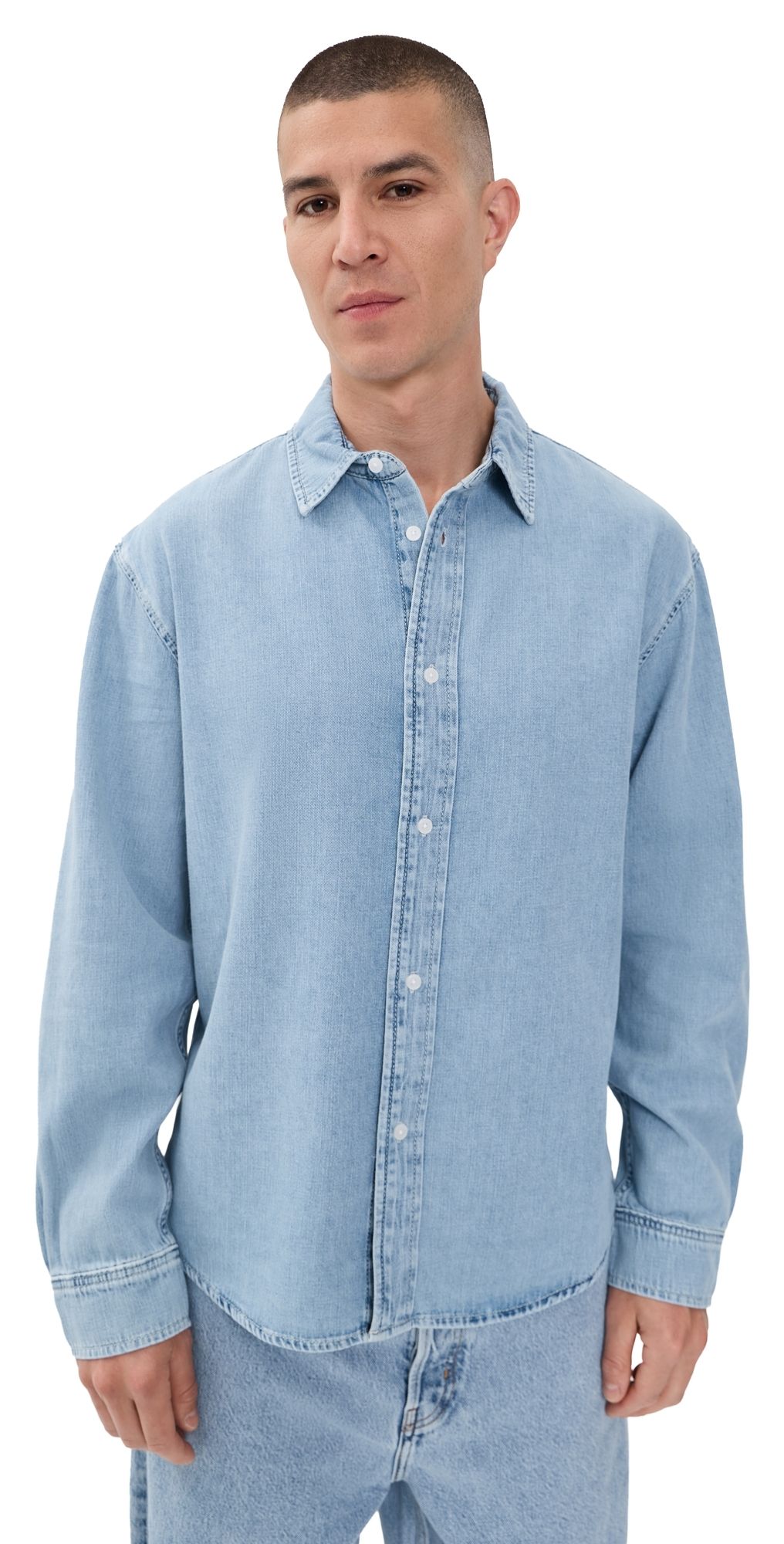 FRAME Classic Denim Shirt Sunday XL