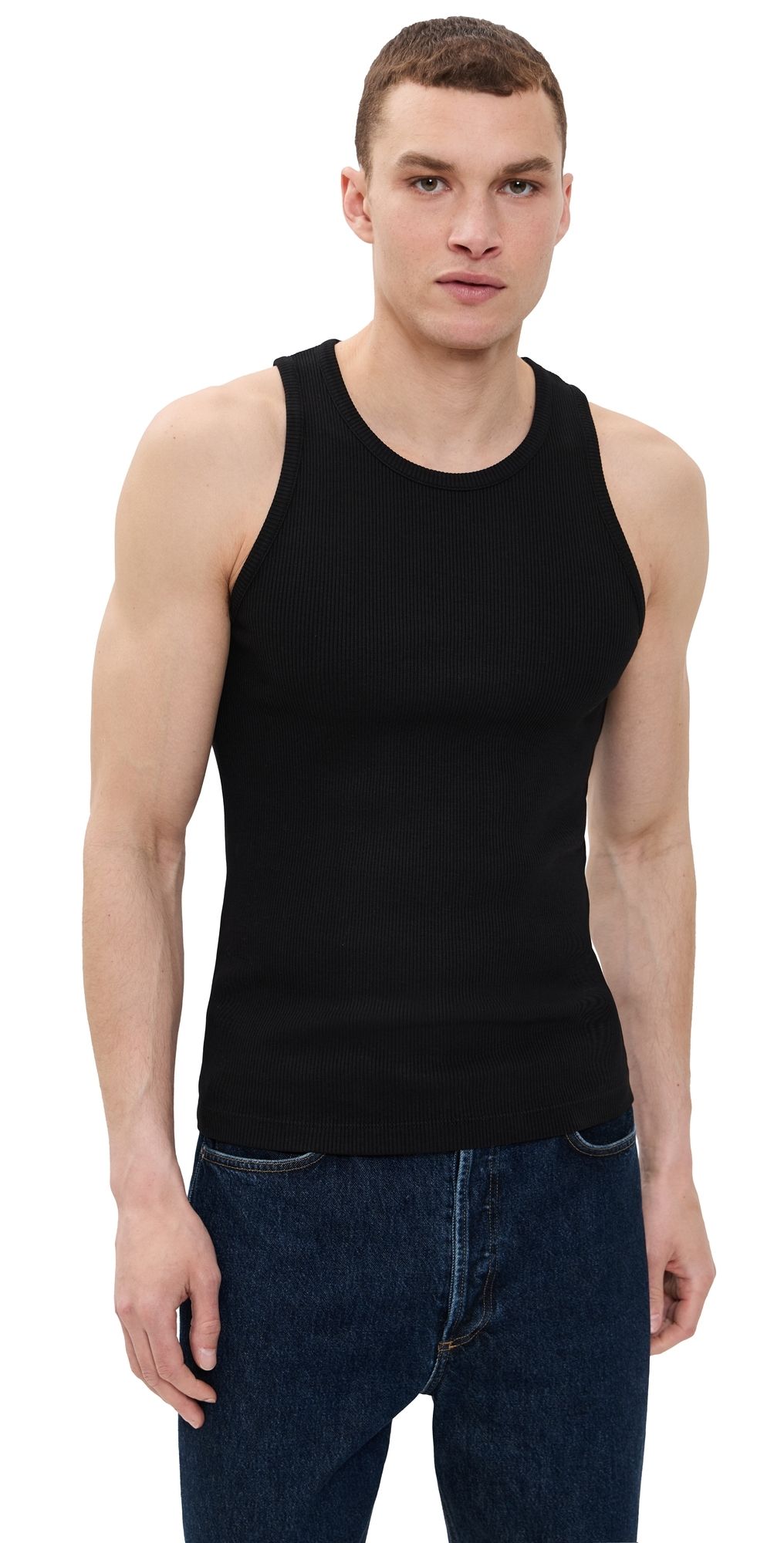 AGOLDE Viggo Tank Black XS