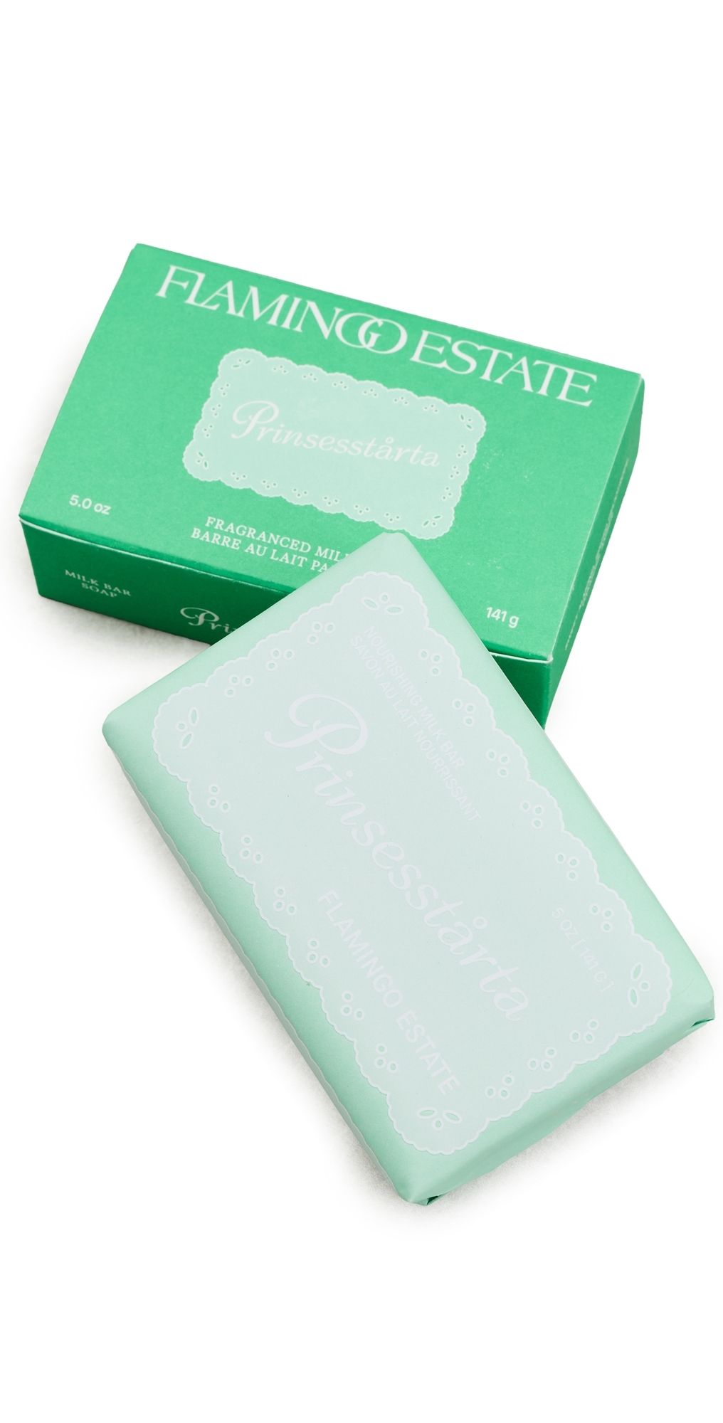 Flamingo Estate Prinsesstårta Milk Bar Soap 5 oz Green One Size
