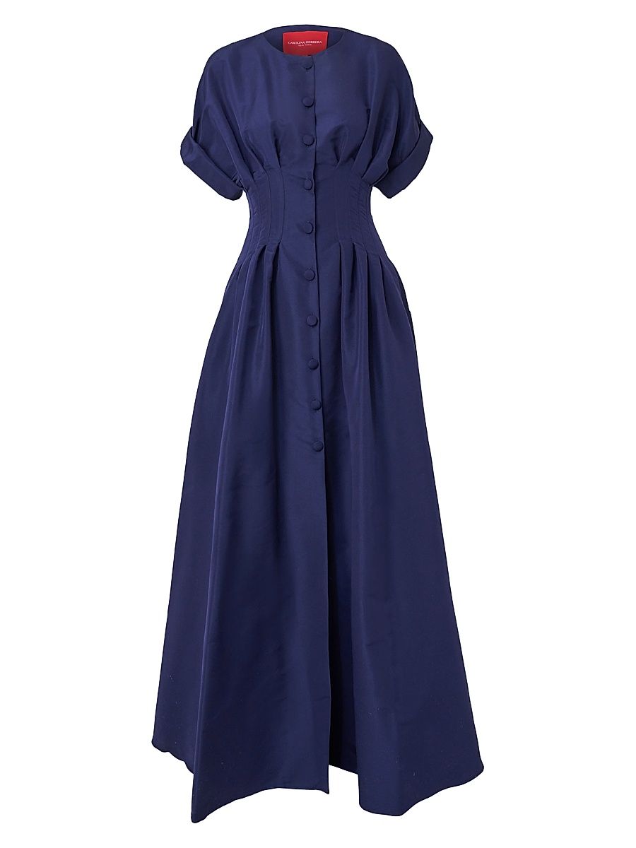 Women's Icon Silk Taffeta Gown - Midnight - Size 8