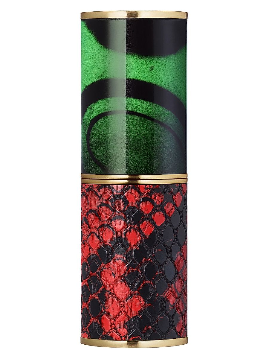 Women's Malachite Snake Lipstick Case - Malachite Snake
