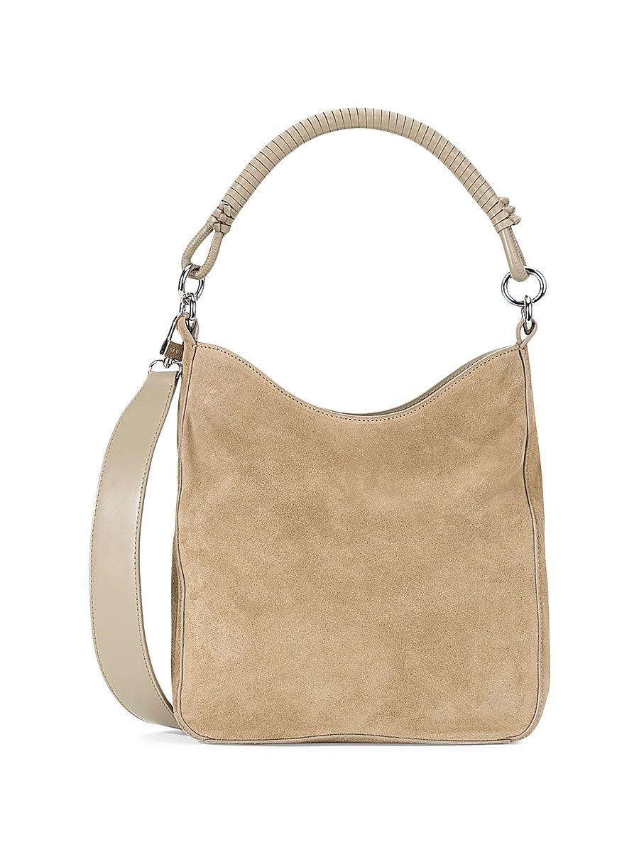 Women's Mel Suede Shoulder Bag - Dune