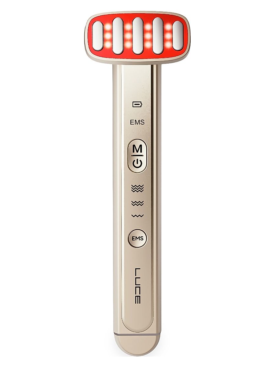 Women's Face and Neck Microcurrent Tool - Pro - Gold