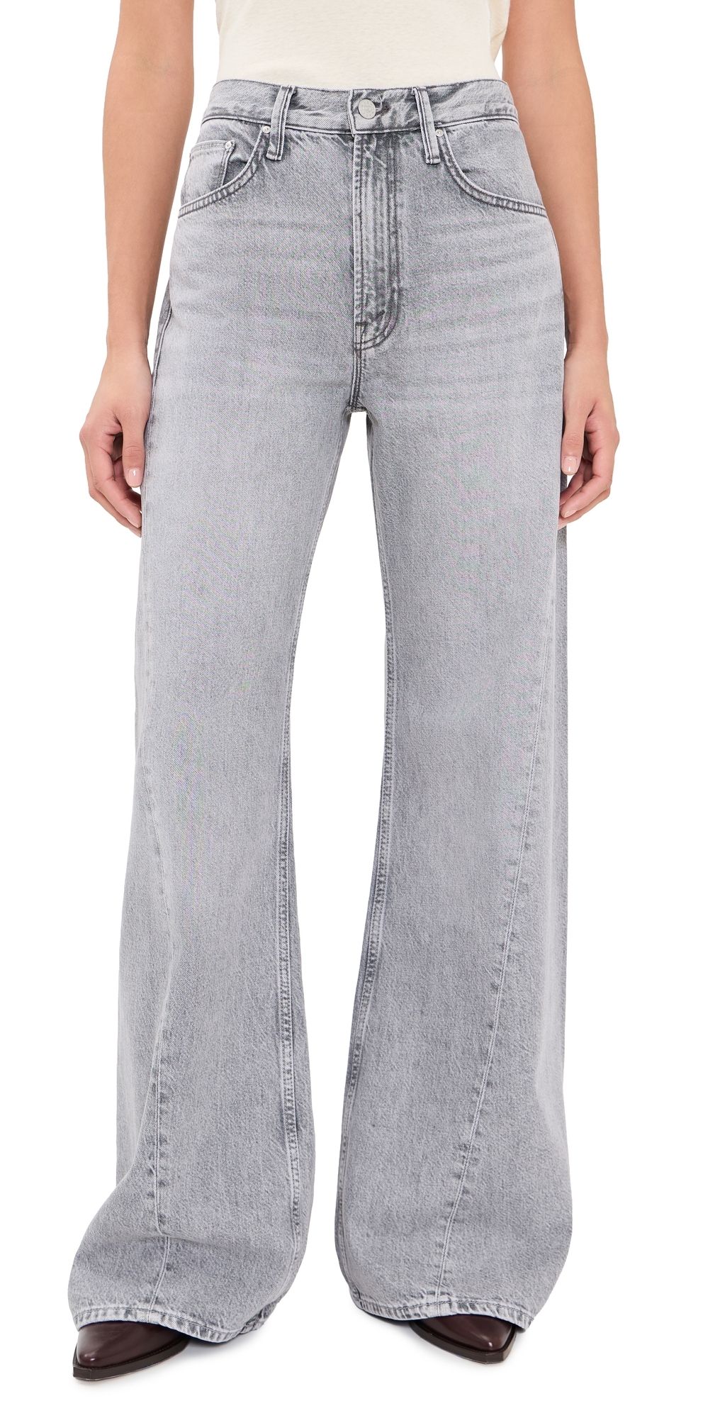 MOTHER The Lemon Twist Sneak Jeans Rocky Road 29
