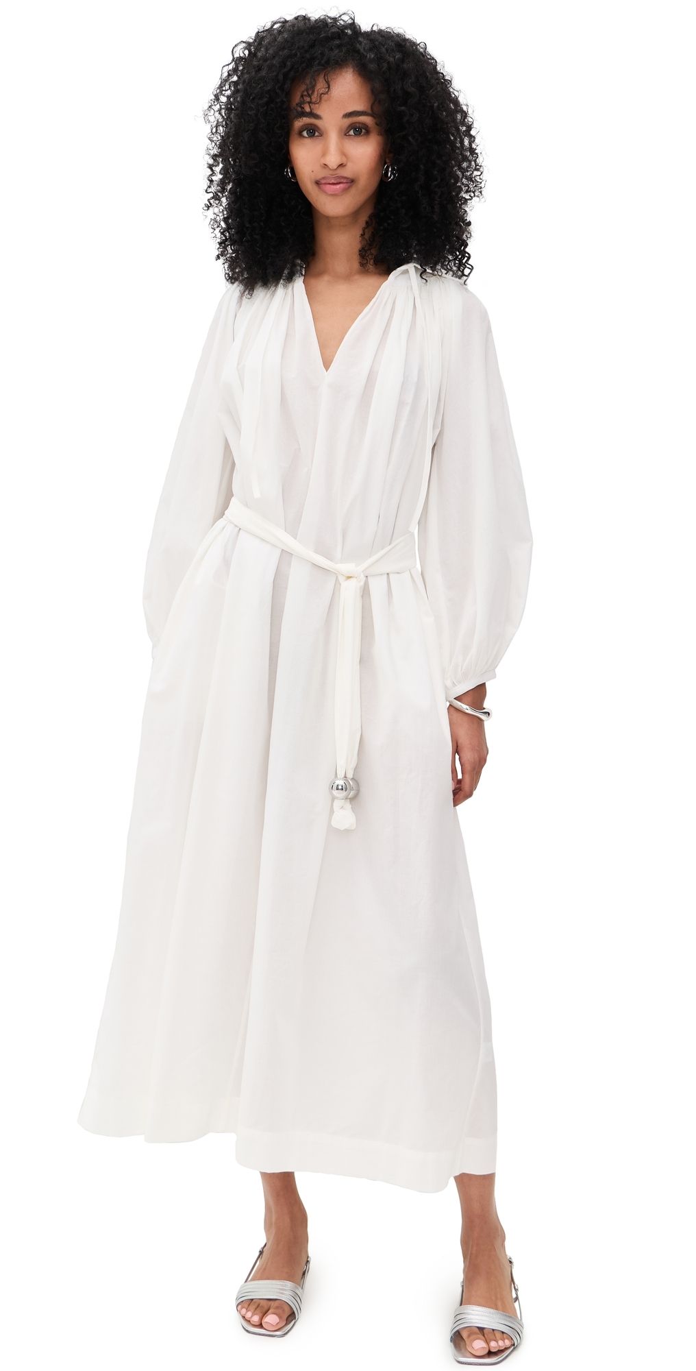 Lisa Marie Fernandez Poet Maxi Dress CV S