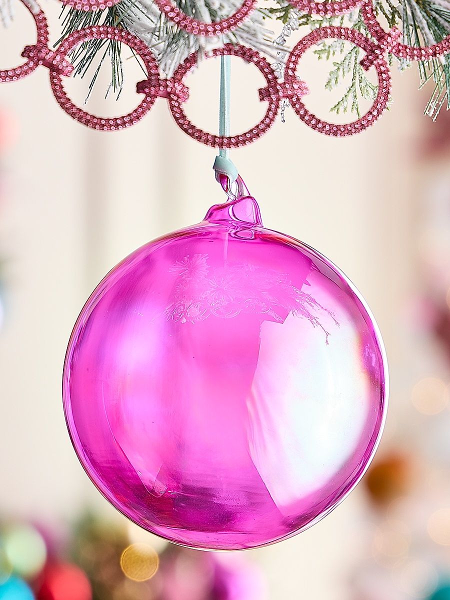 Bottle Glass Ball Ornament