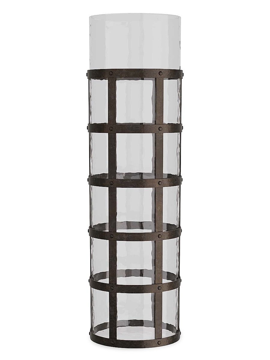 Rivet Vase - Clear