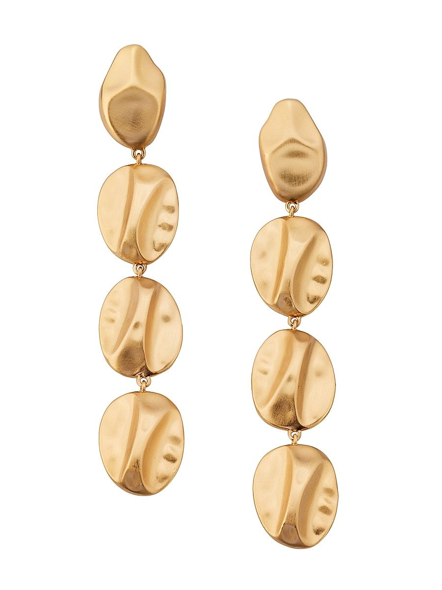 Women's Veda Goldtone Drop Earrings - Gold