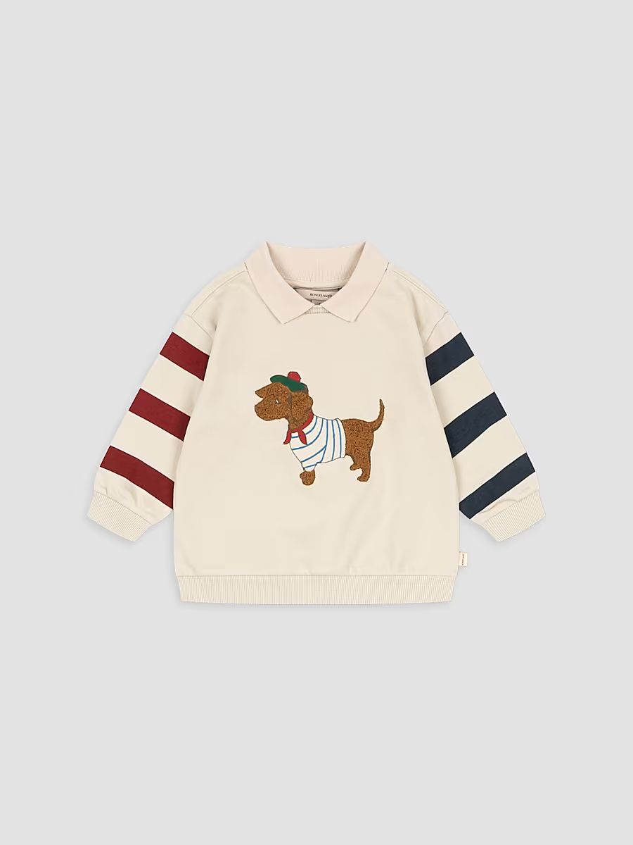Baby Boy's,Little Boy's & Boy's Spotty Sweatshirt - Brown Rice - Size 9