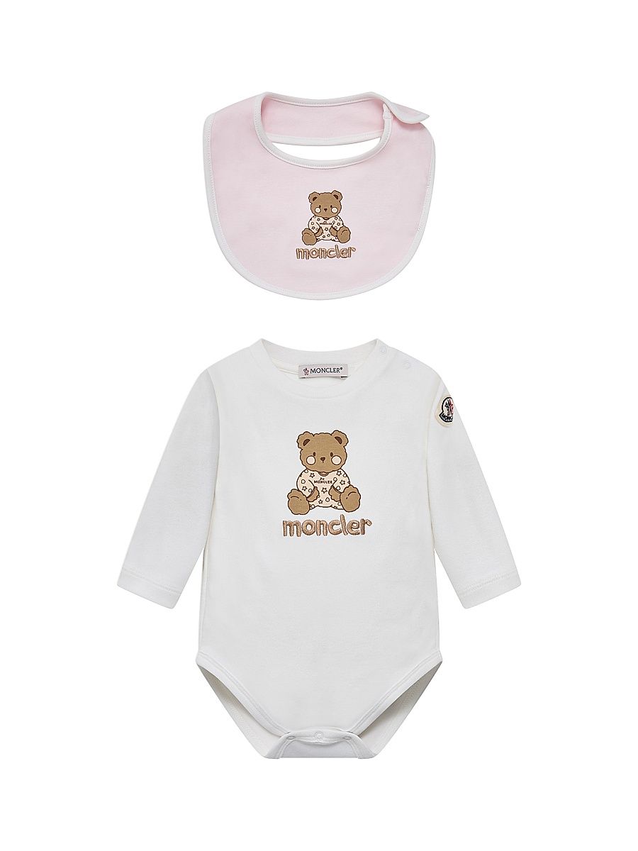 Baby's Set in Cotton - White - Size 9 Months