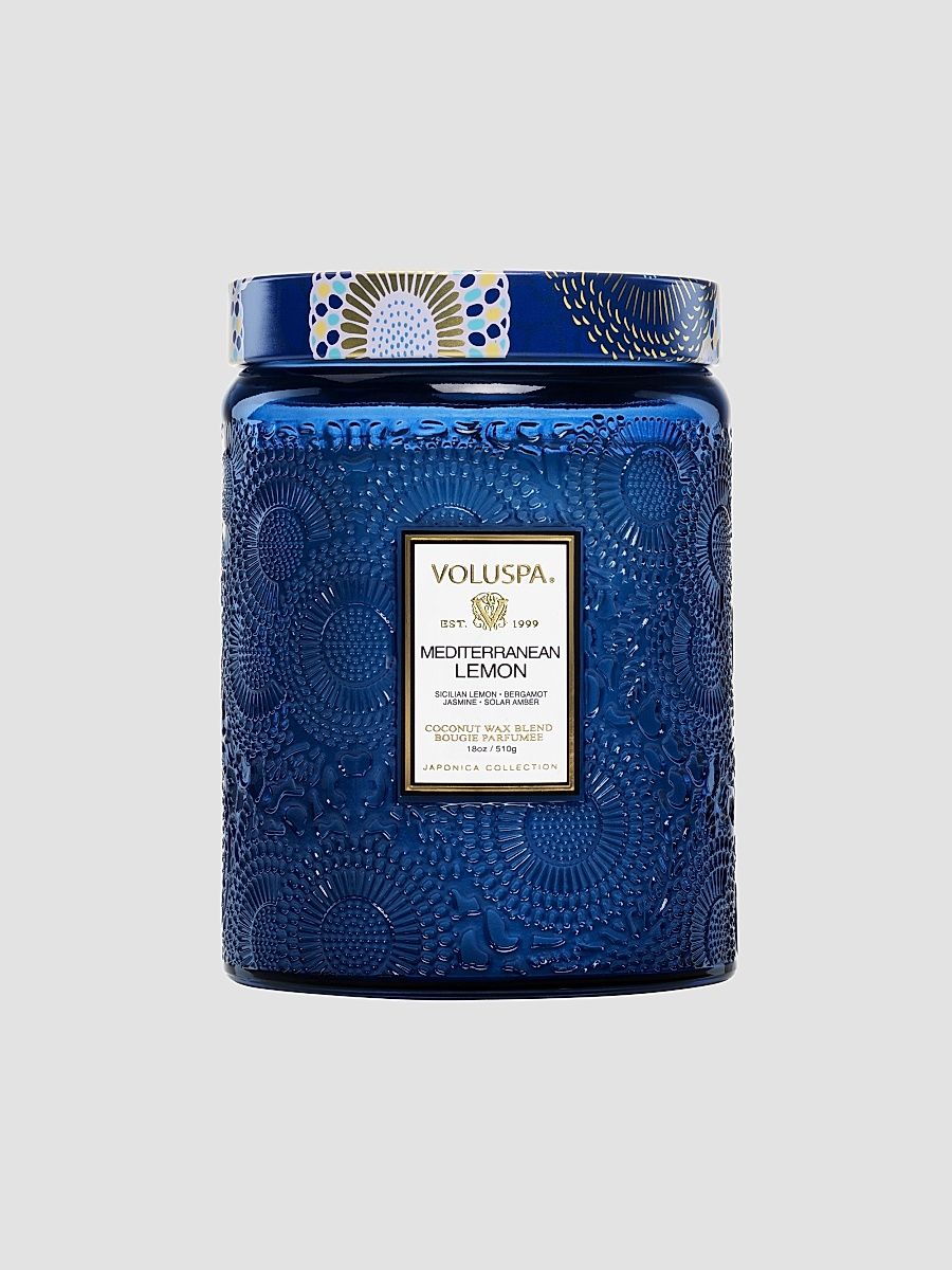 Mediterranean Lemon Large Jar Candle