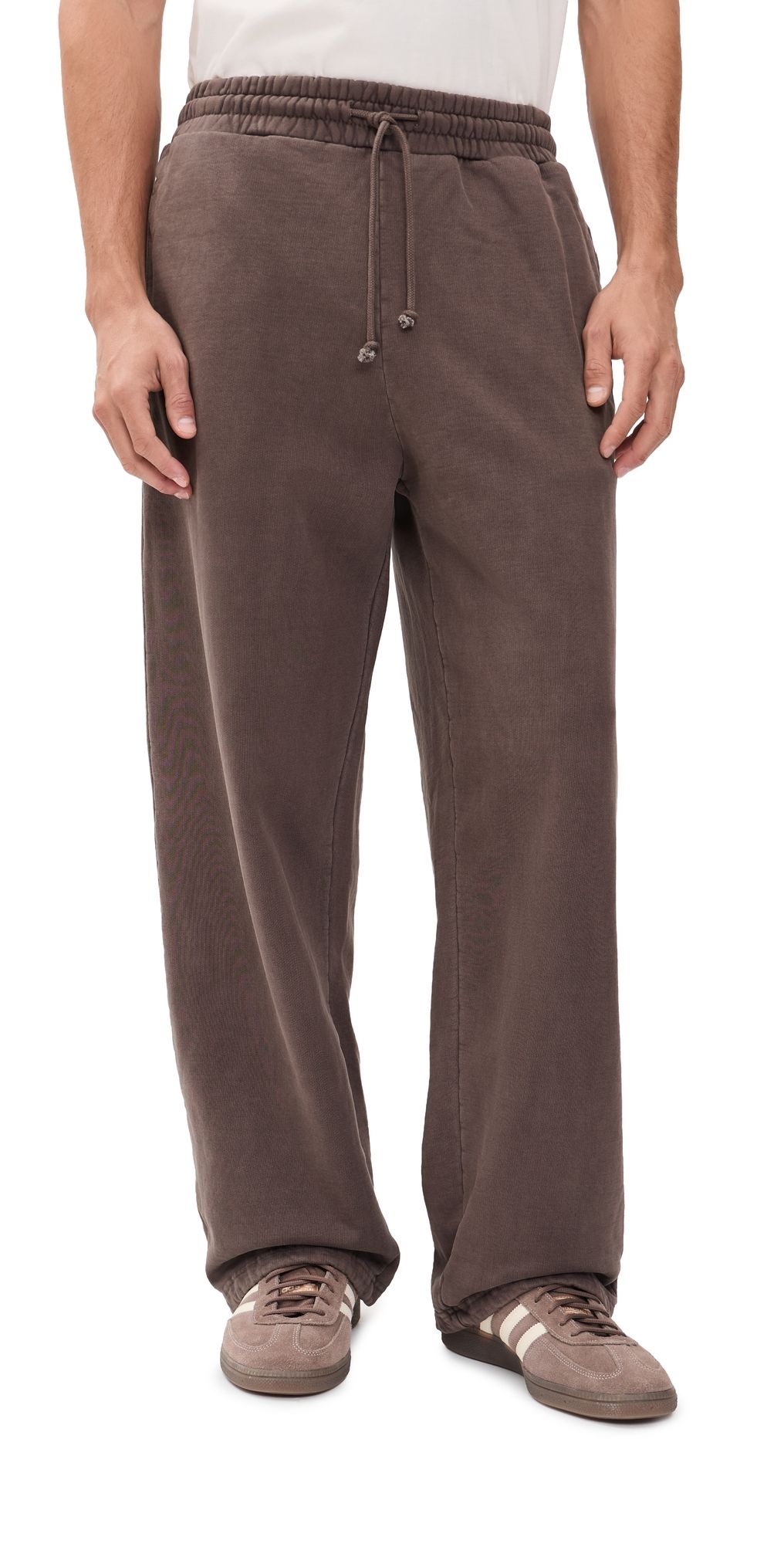 Alpha Industries Washed Essential Relaxed Fit Sweatpants Hickory M