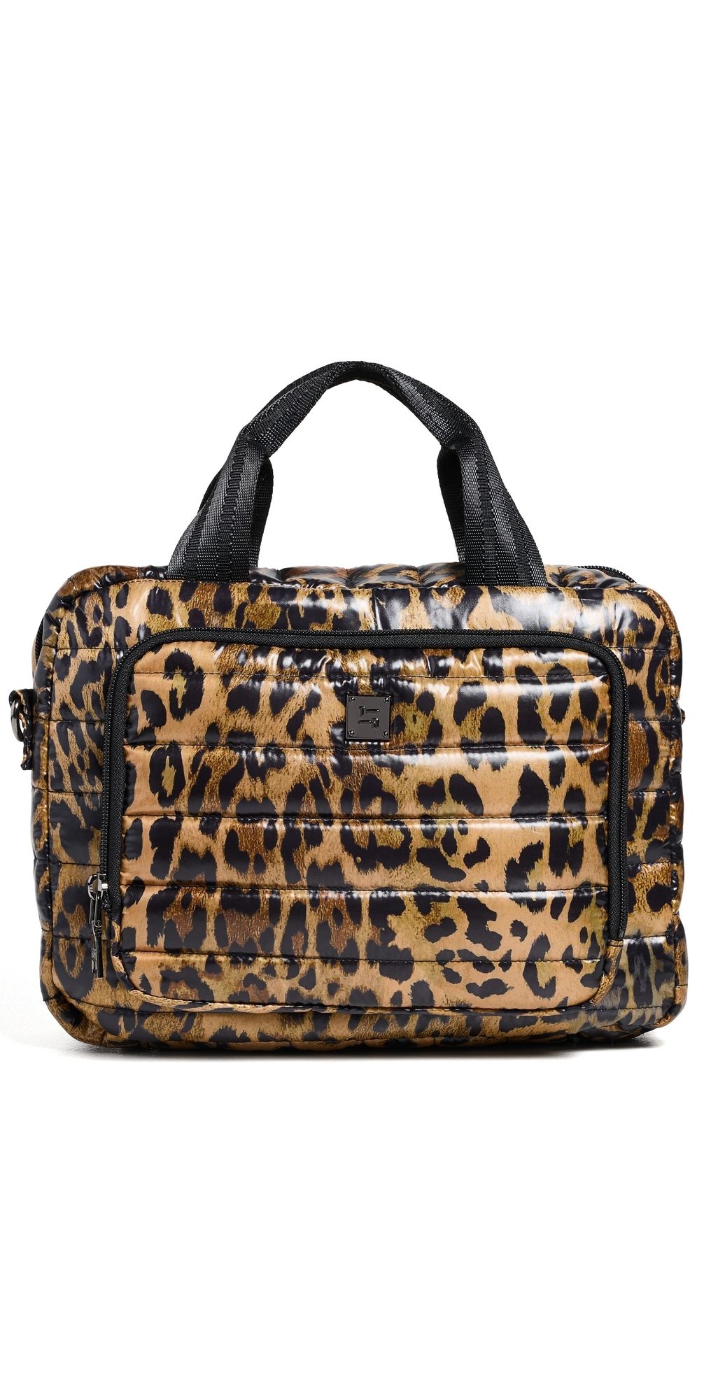 Think Royln Stowaway Hanging Toiletry Kit Leopard One Size