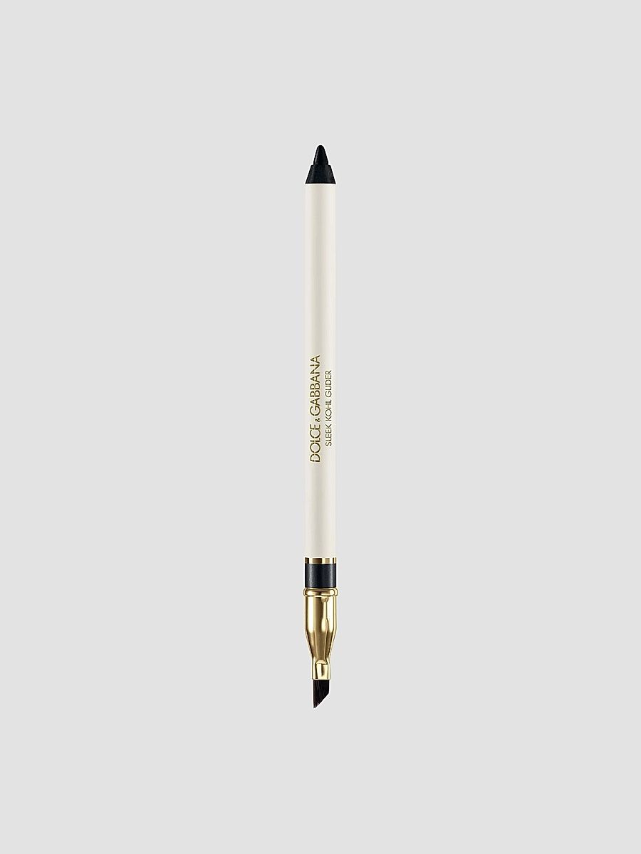 Dolce & Gabbana Women's Sleek Kohl Glider - 01 Total Black