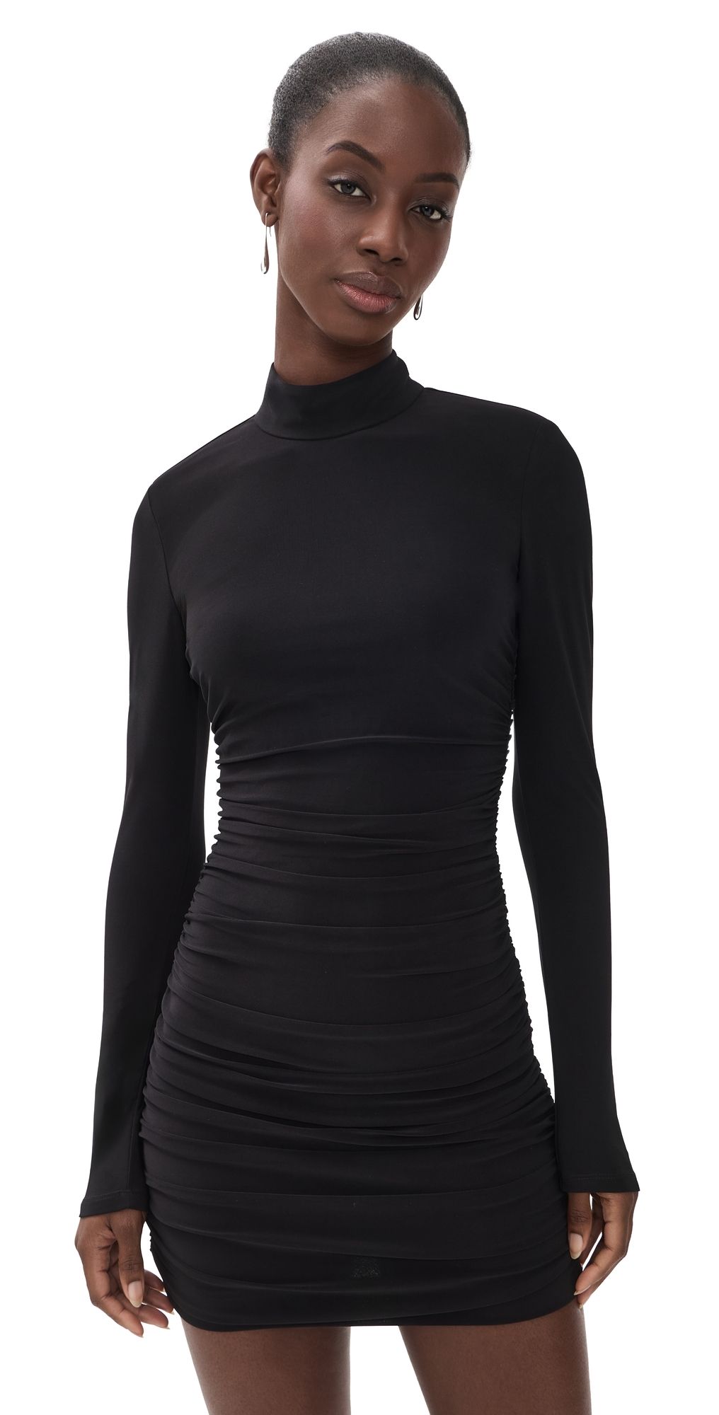 Ramy Brook Jersey Delia Dress Black S