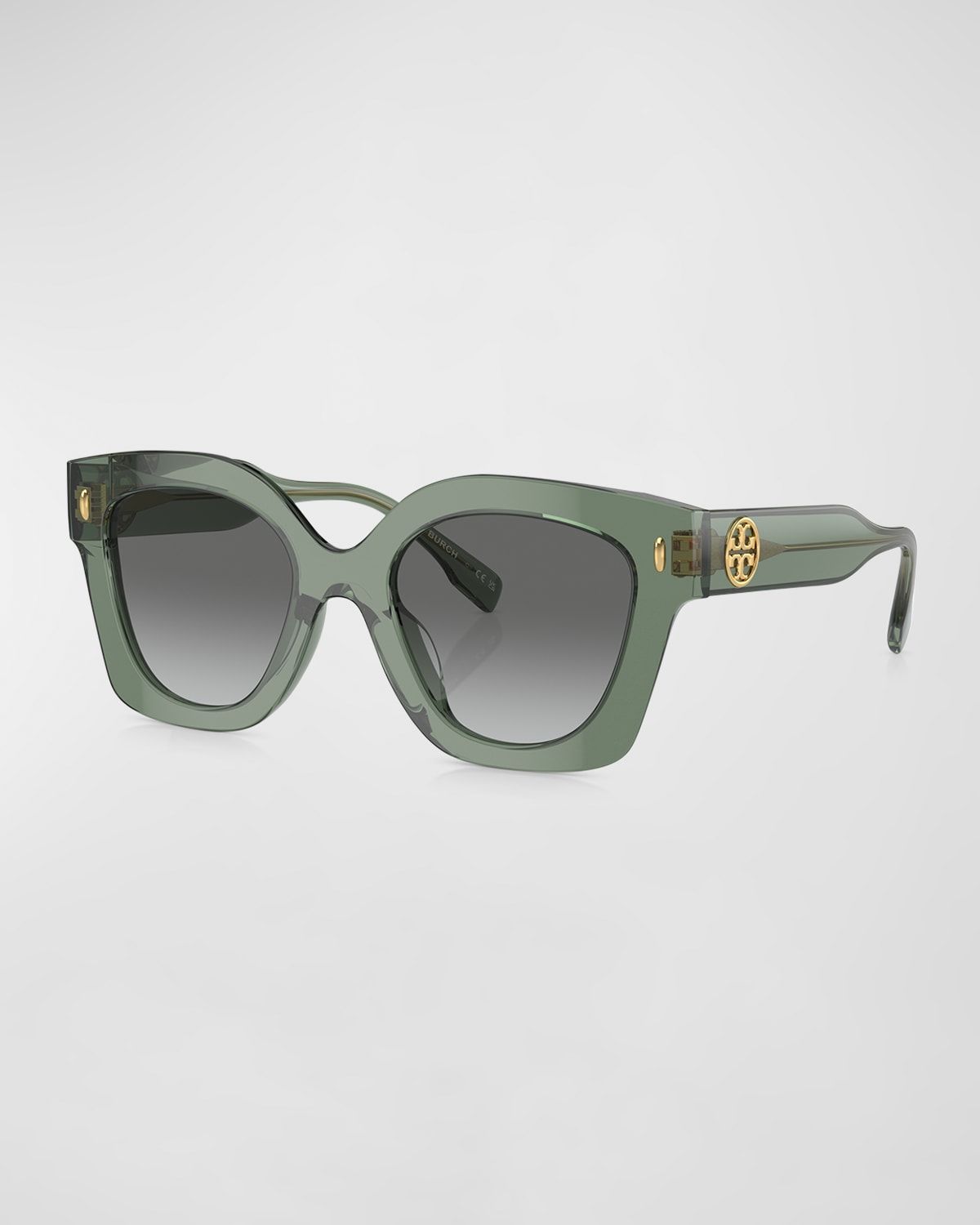 Pushed Miller Acetate Cat-Eye Sunglasses