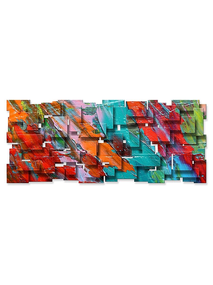 Palette Aluminum & Steel Wall Sculpture