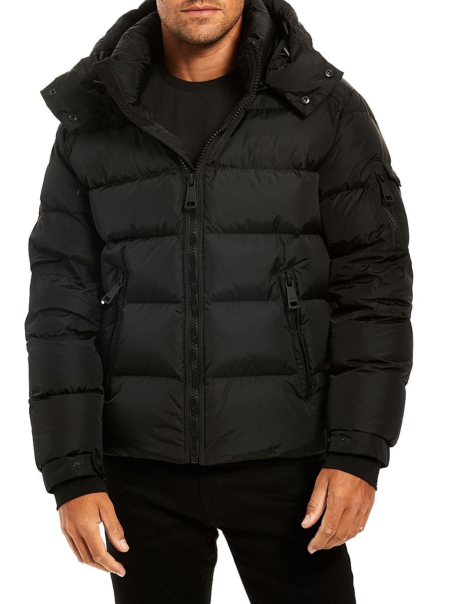 SAM. Men's Glacier Down Puffer Jacket - Black - Size XXL