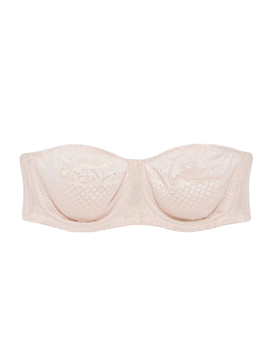 Wacoal Women's Visual Effects Strapless Minimizer Bra - Sand - Size 38G