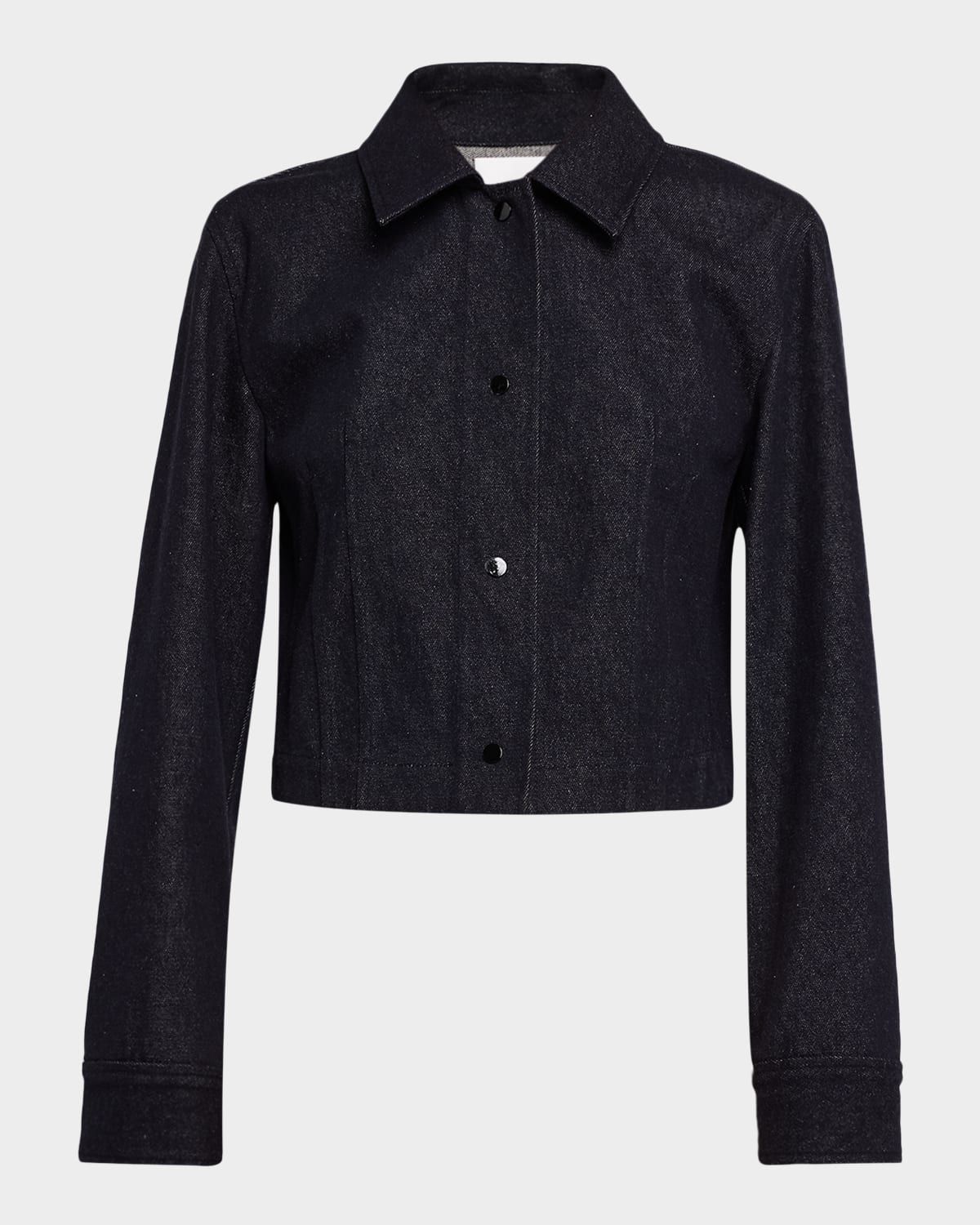 Cropped Shirt Jacket