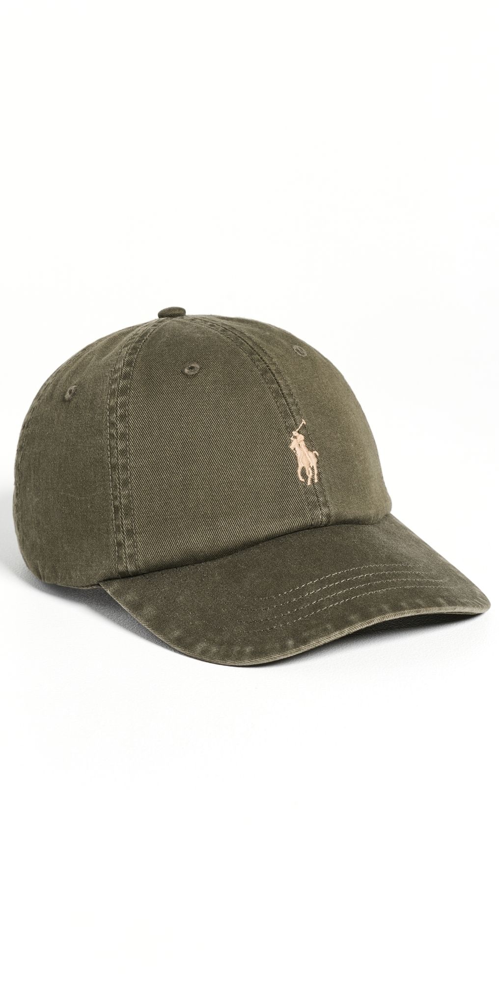 Polo Ralph Lauren Chino Sport Cap Company Olive One Size