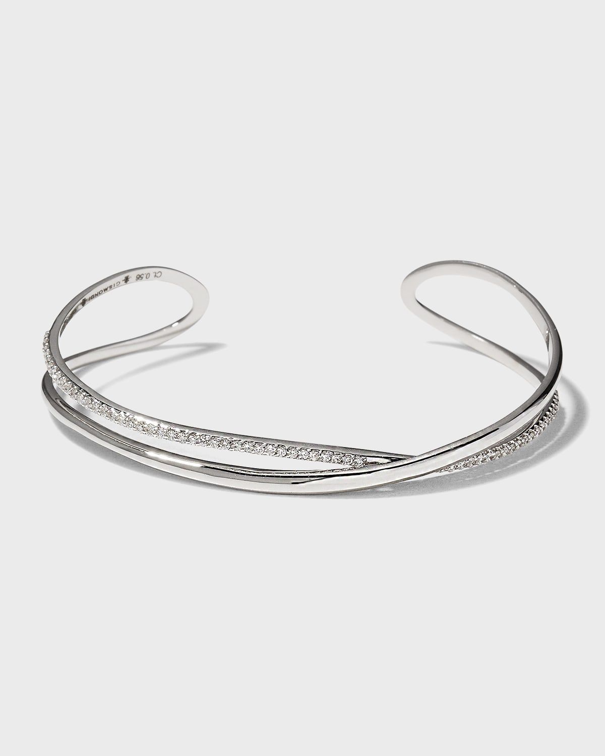 White Gold Diamond Bracelet, 0.51tcw