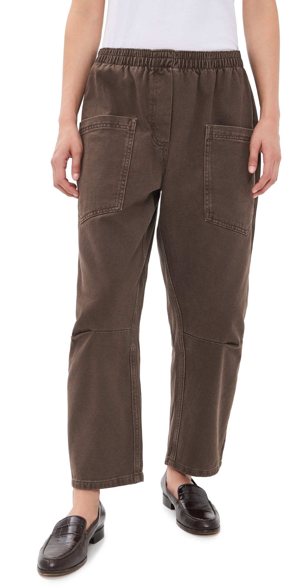 Secular Travis Pants Washed Chocolate XS