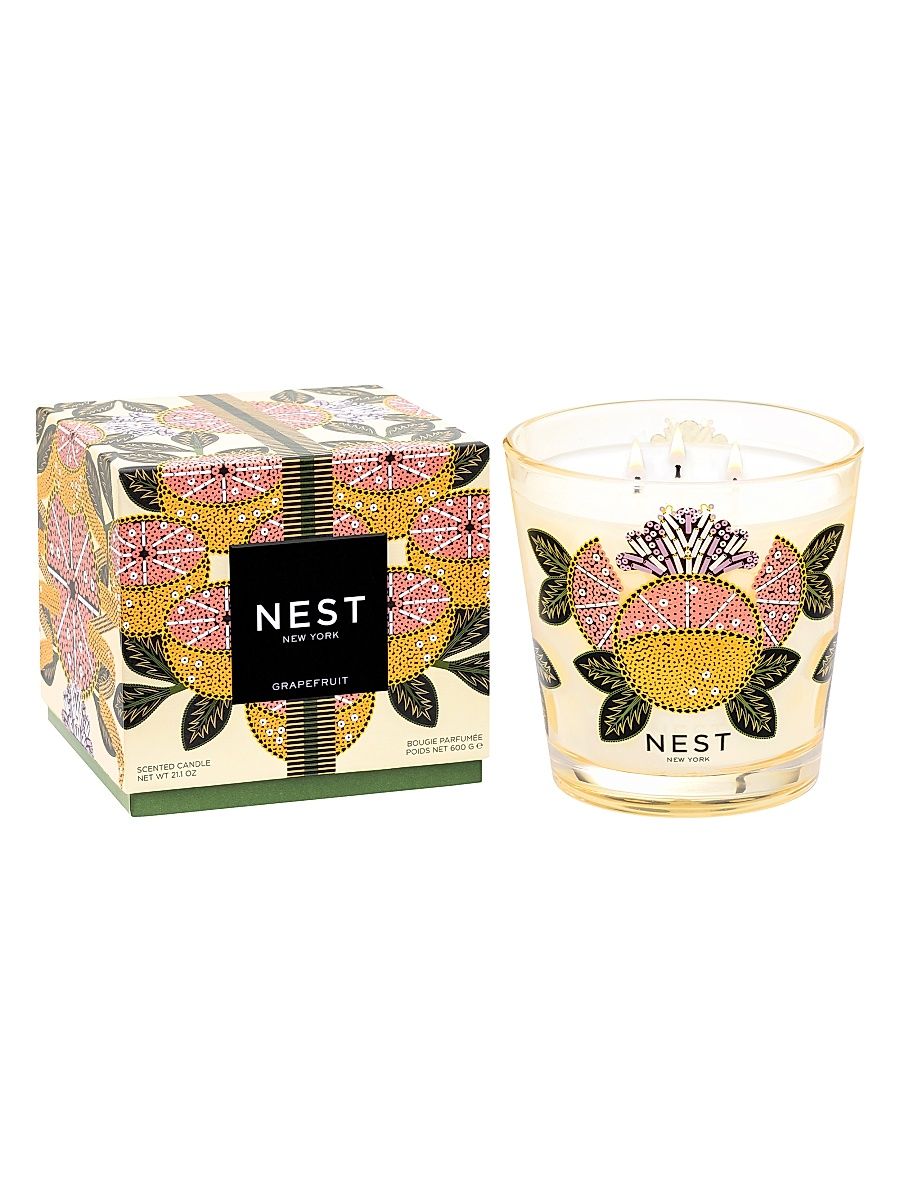 Grapefruit Decorative 3-Wick Candle