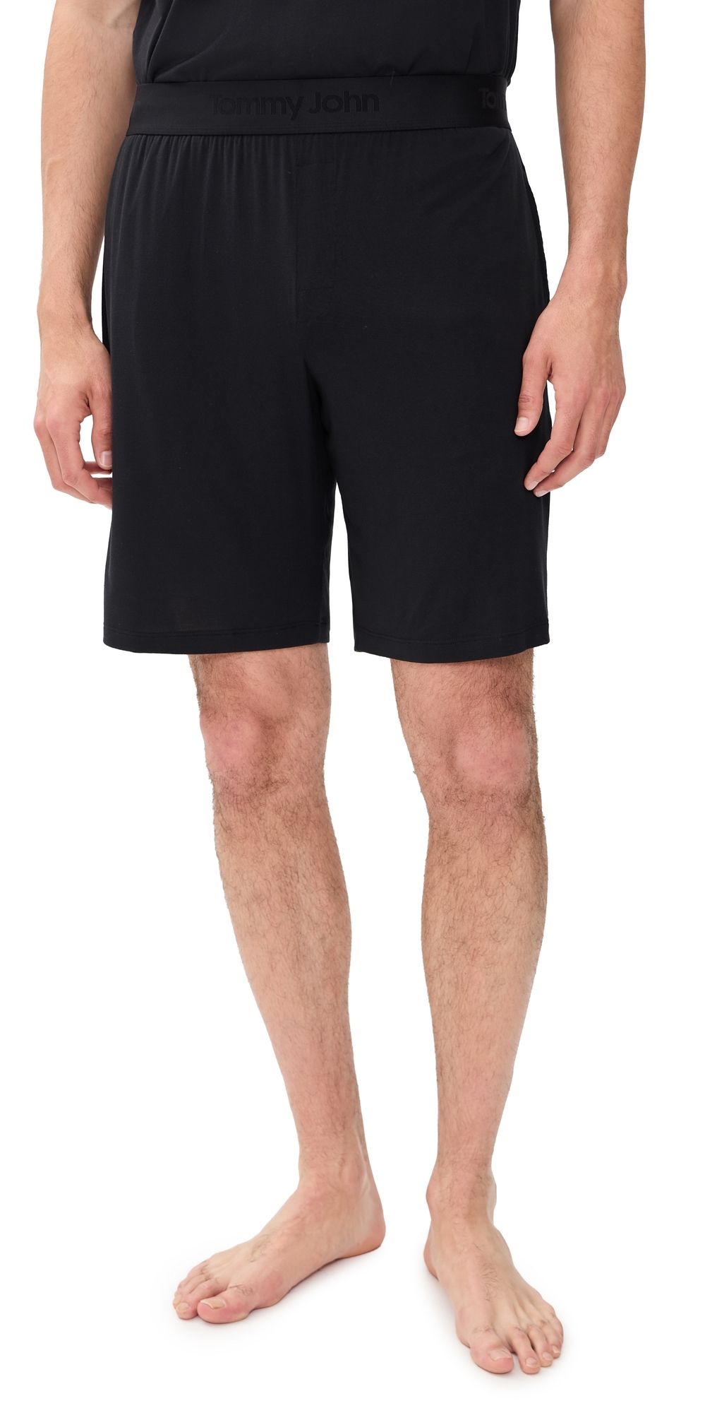 Tommy John Second Skin Sleep Shorts Black M