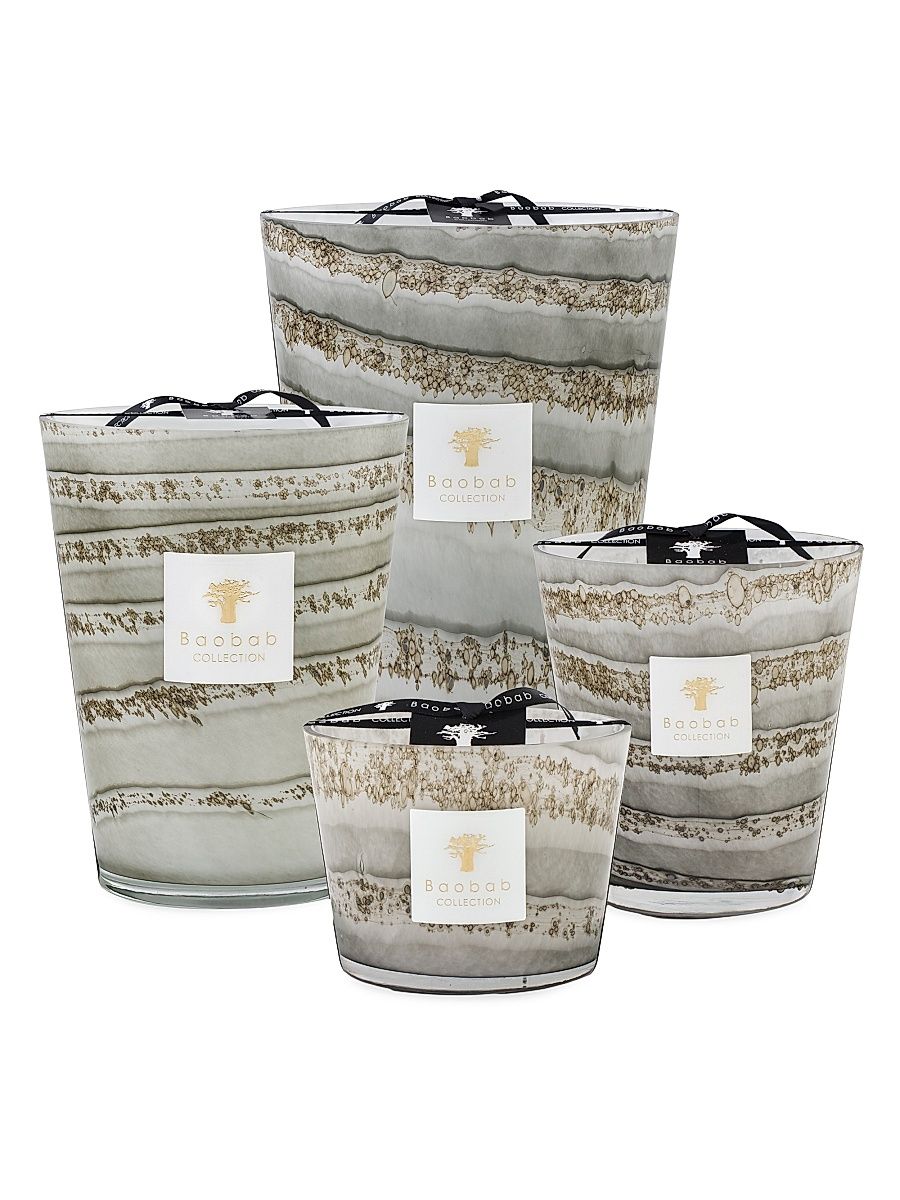 Sand Atacama Max 24 Scented Candle - Grey - Size Medium