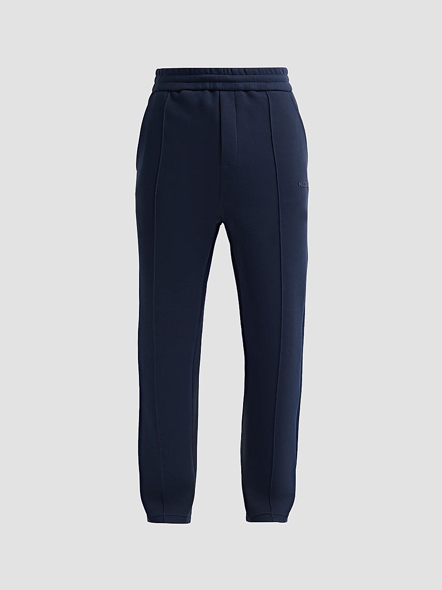 Mackage Men's Jamil Double-Face Jersey Sweatpants - Marine Blue - Size XXL