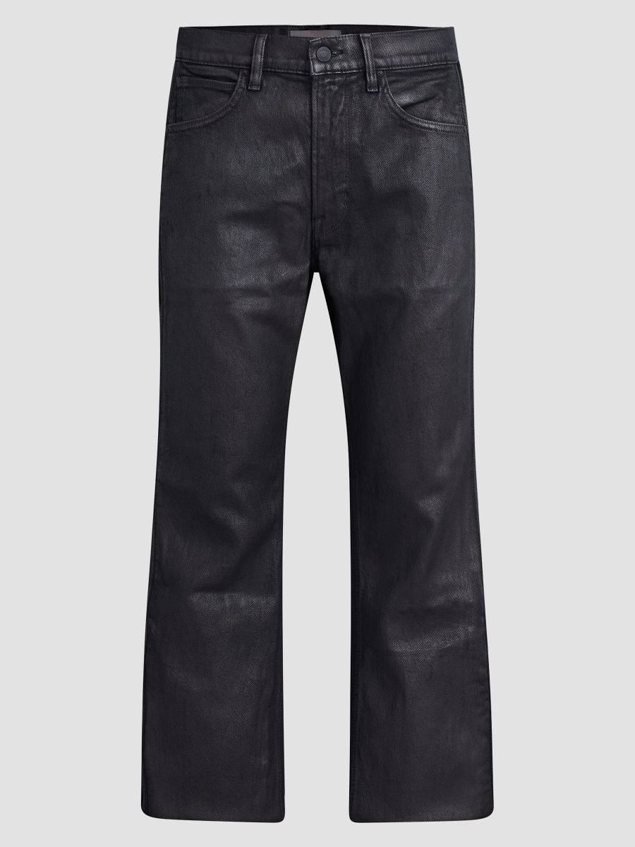 Hudson Jeans Men's Walker Track Coated Stretch-Cotton Jeans - Coated Carbon - Size 42