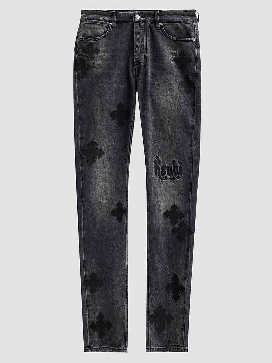 Men's Van Winkle Blakk Metal Paise Jeans - Black - Size 29