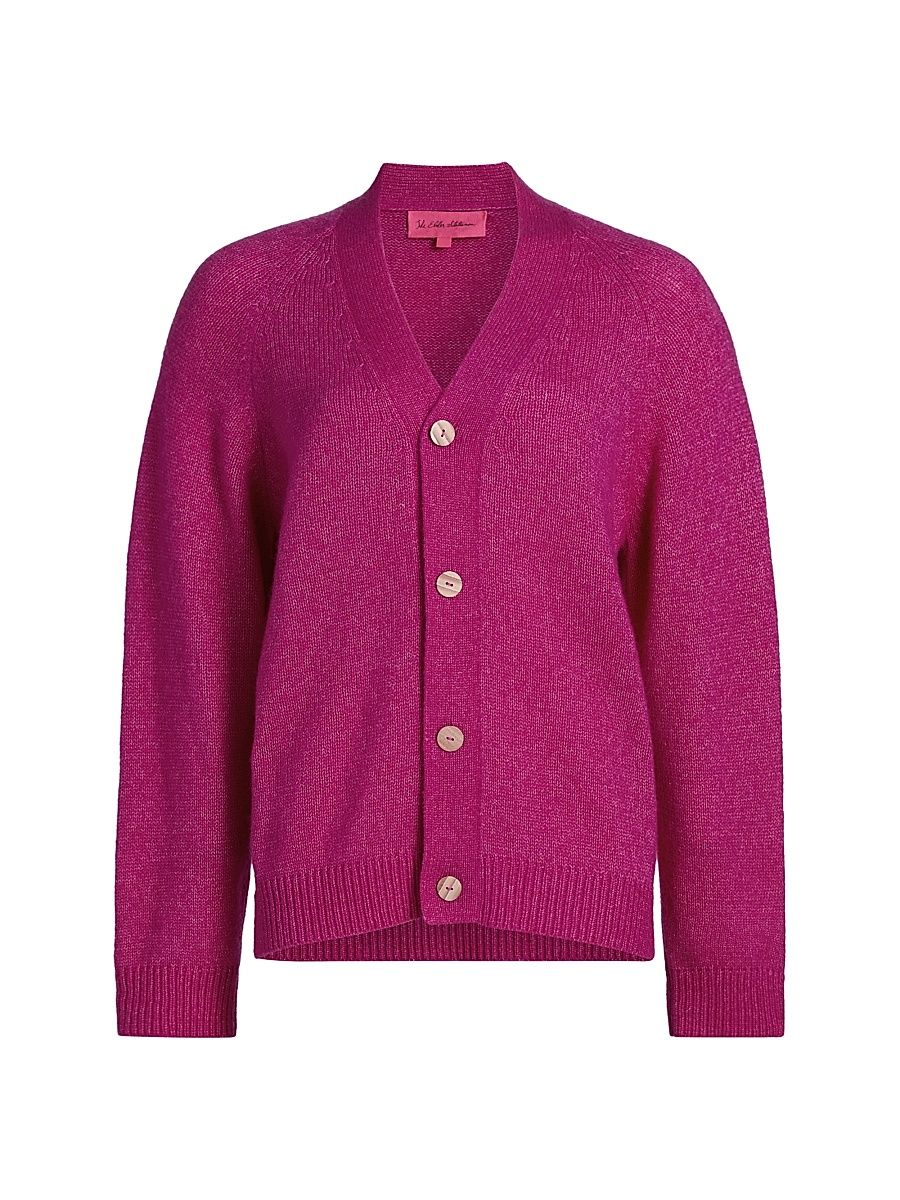Women's Nimbus Raglan Cardigan - Hot Pink - Size Medium