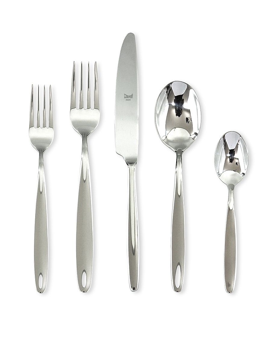 Azqua 5-Piece Cutlery Set - Silver