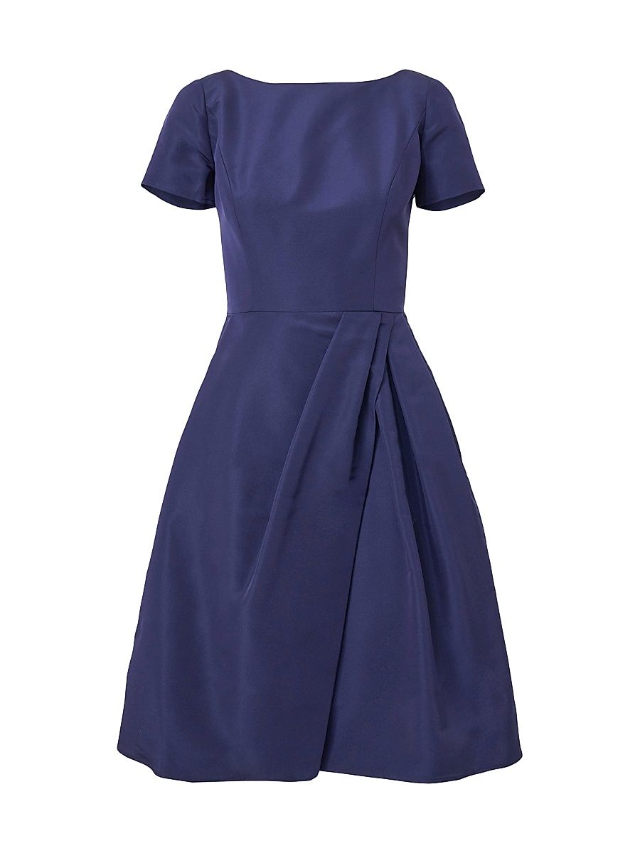 Women's Icon Silk Faille Cocktail Dress - Poppy - Size 16