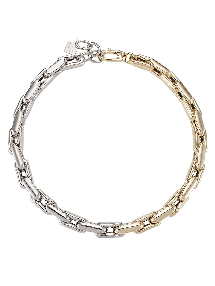 Women's Two-Tone 14K Gold Medium Chain Necklace