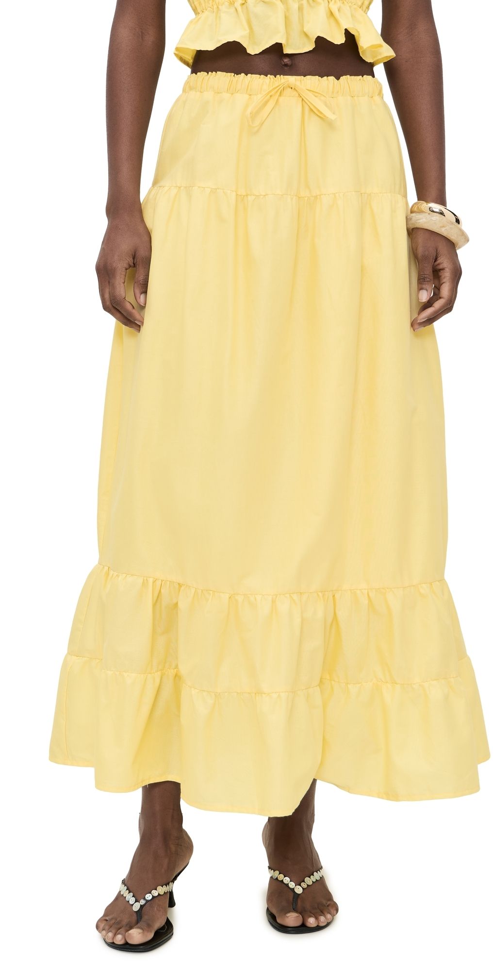 Peixoto Riley Maxi Skirt Honeycomb S