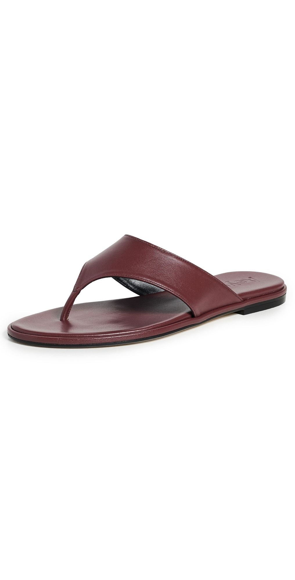 AEYDE Amaya Nappa Leather Port Sandals Port 35