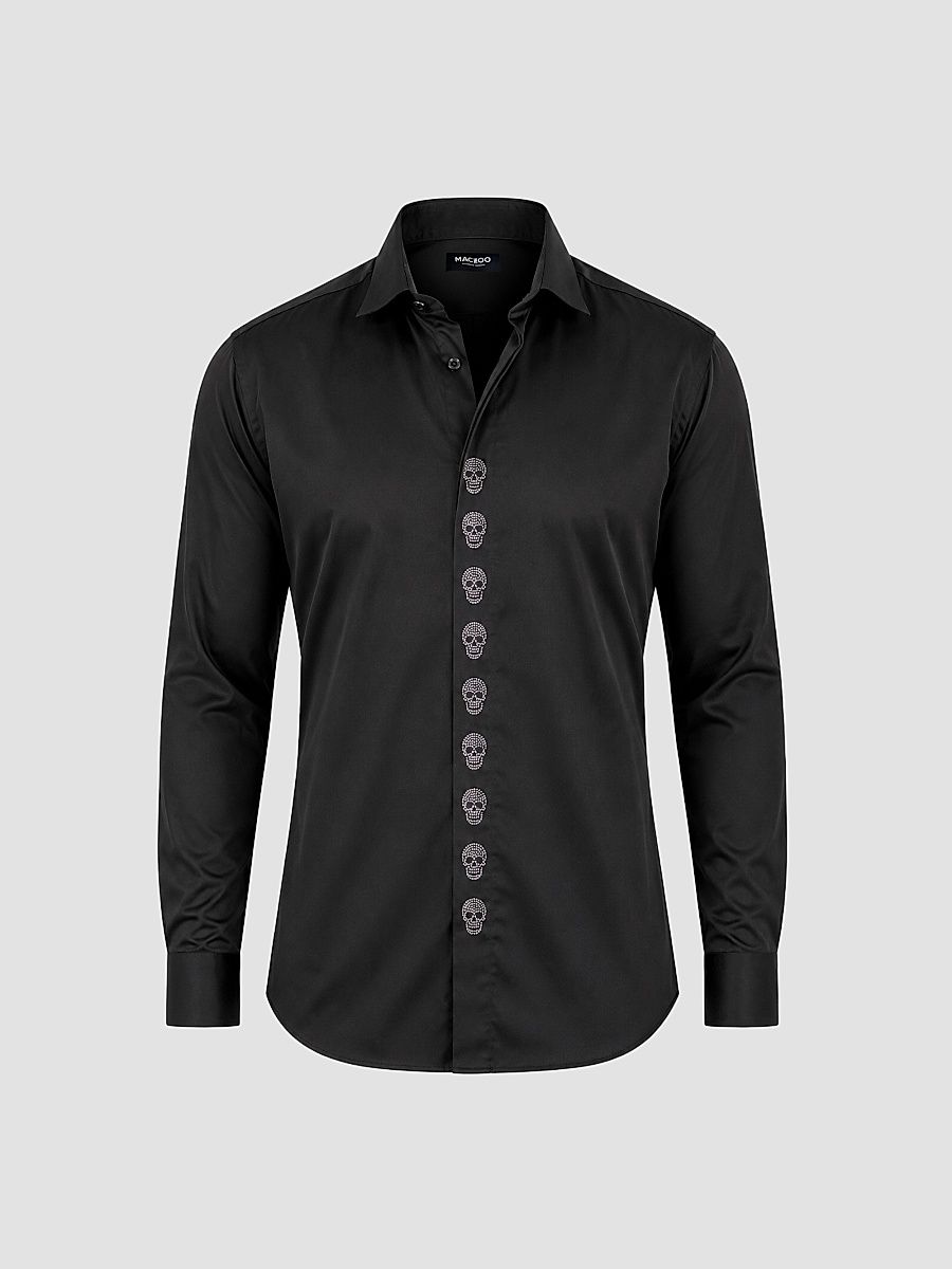 Men's Stone Marthyr Shirt - Black - Size XXXL