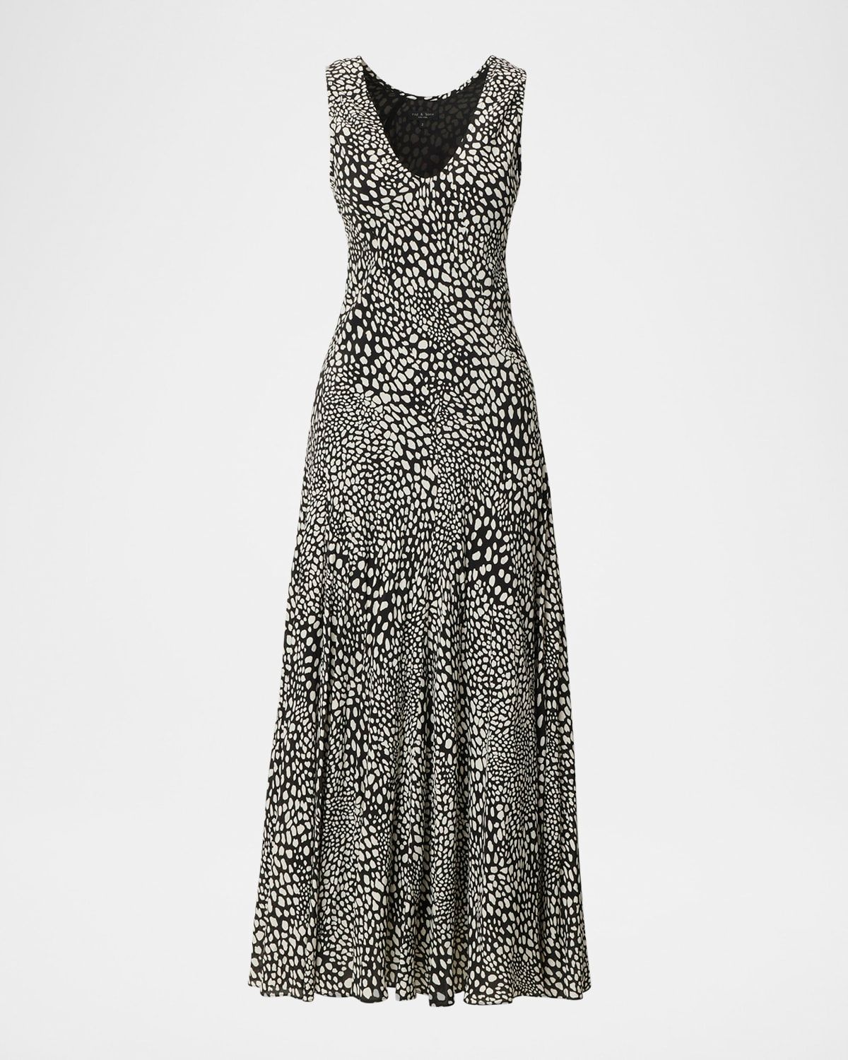 Sinead Printed Silk-Blend Maxi Dress