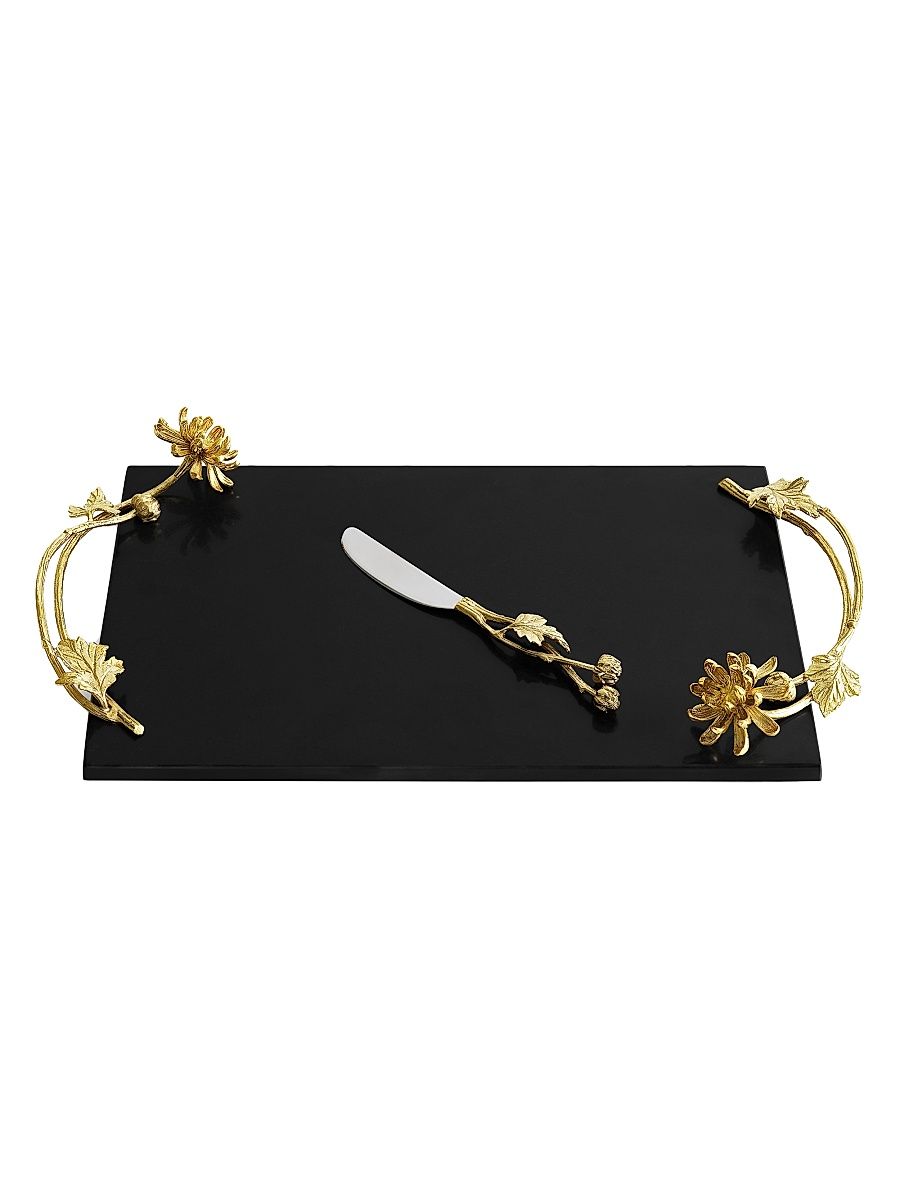 Dahlia Cheeseboard & Knife Set