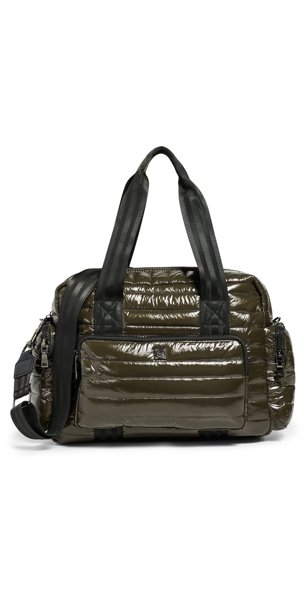 Think Royln Voyager Travel Bag GLOSSY CHOCOLATE One Size