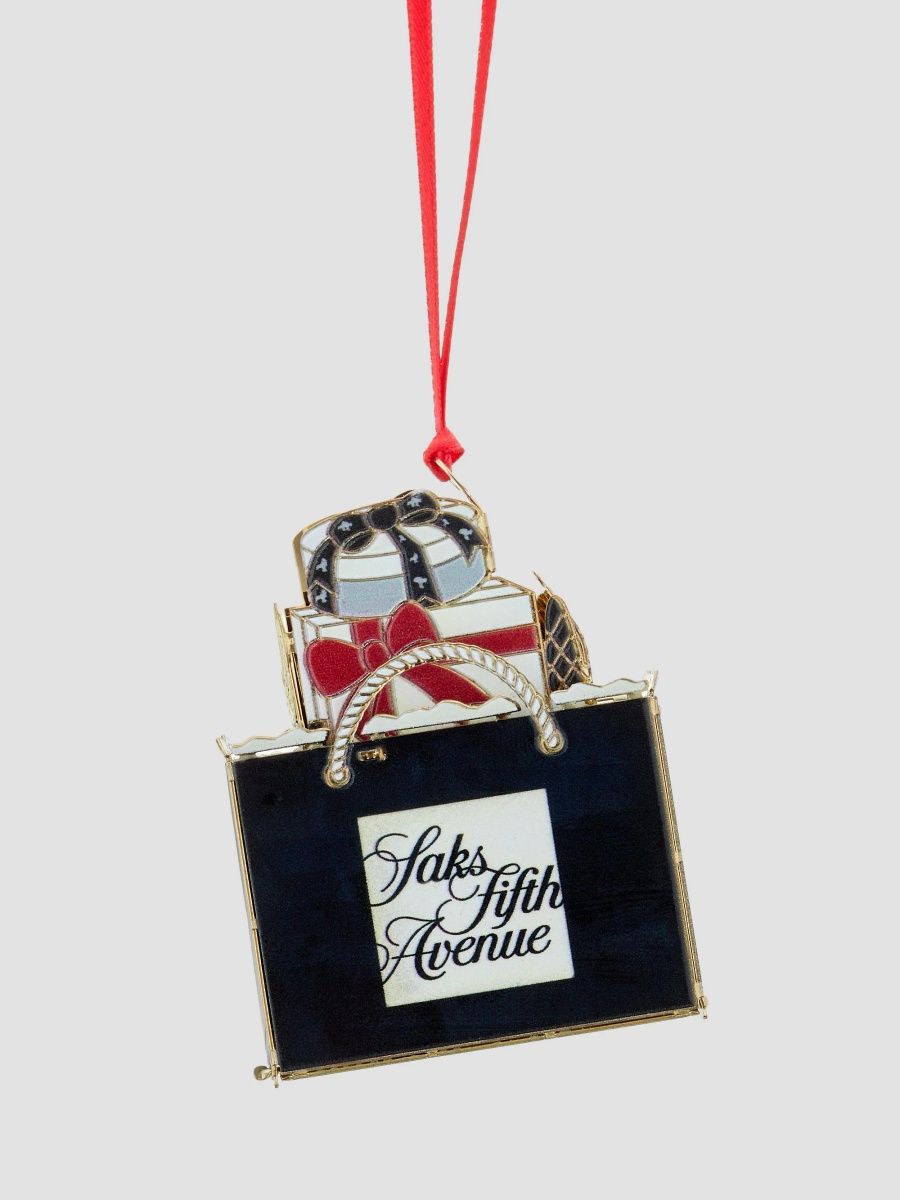 24K Goldplated Shopping Bag Ornament