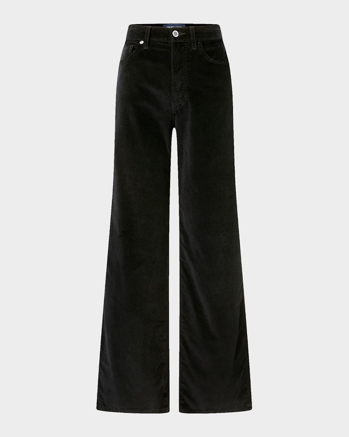 Taylor High-Rise Wide-Leg Pants
