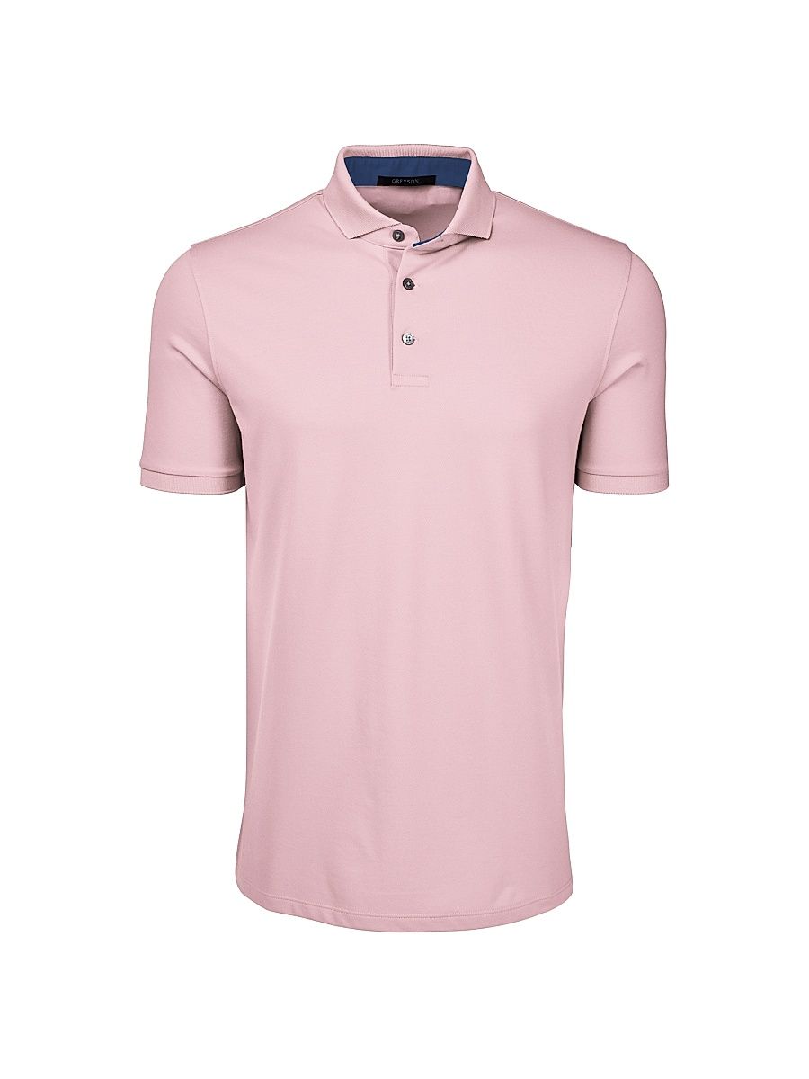 Men's Crowley Polo Shirt - Pink Sky - Size Large