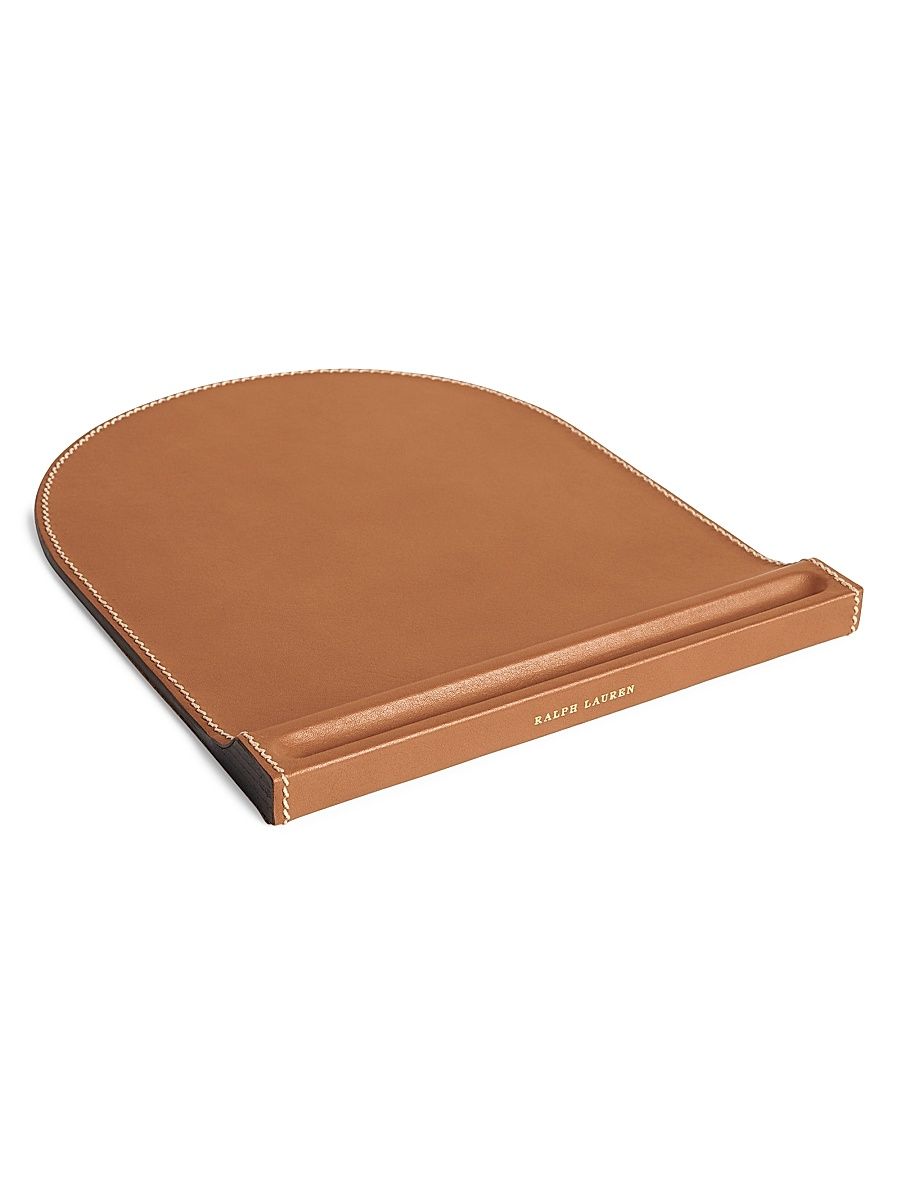 Brennan Leather Mouse Pad - Saddle