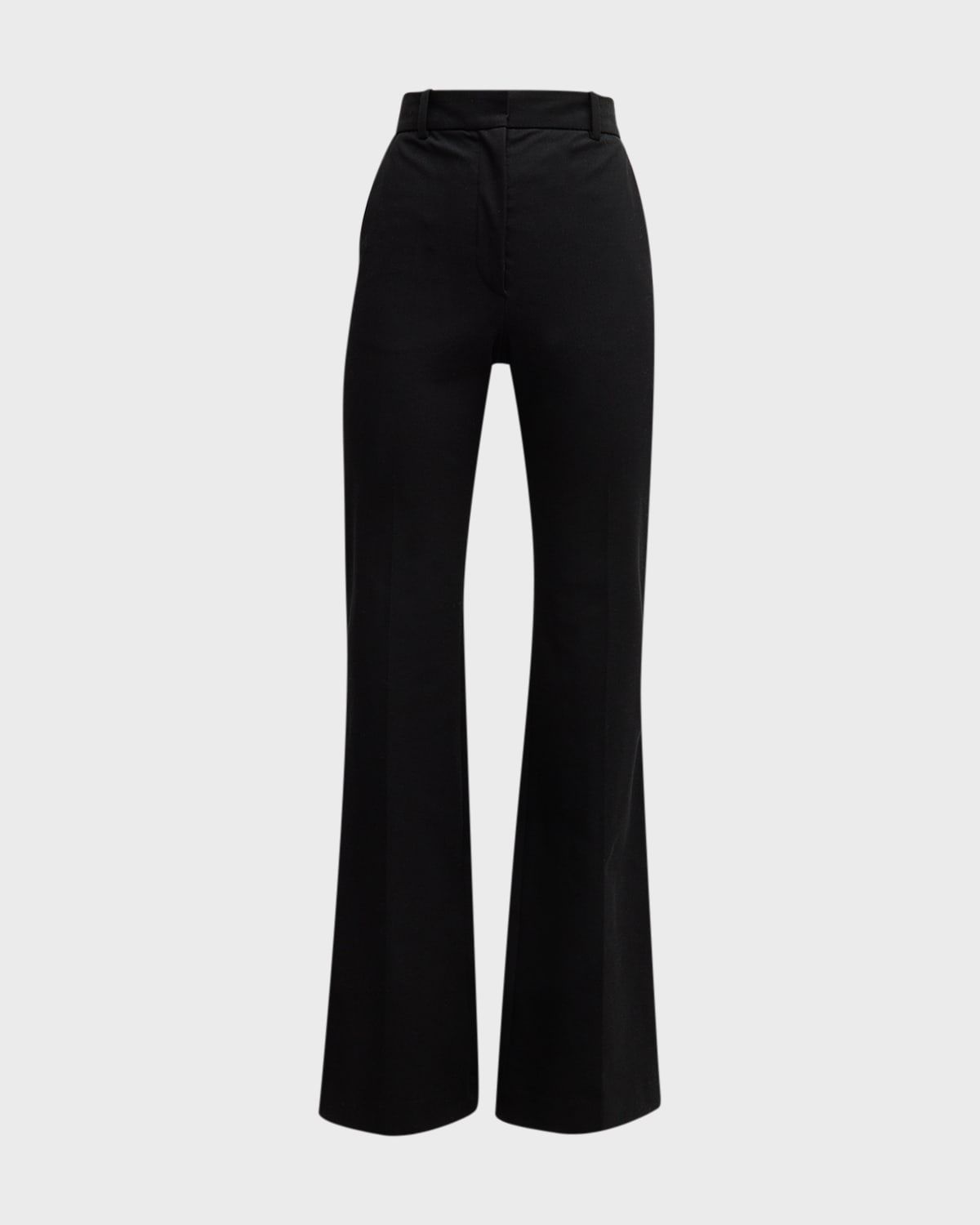 Tafira High-Rise Flare Gabardine Pants